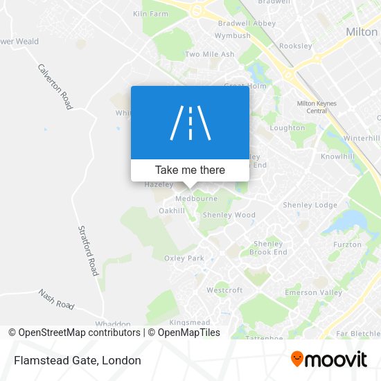 Flamstead Gate map