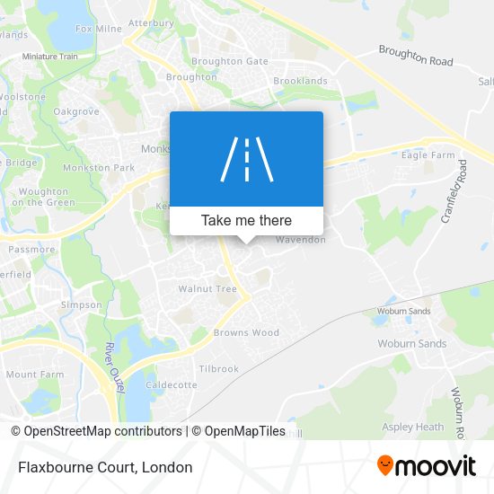 Flaxbourne Court map