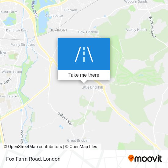 Fox Farm Road map