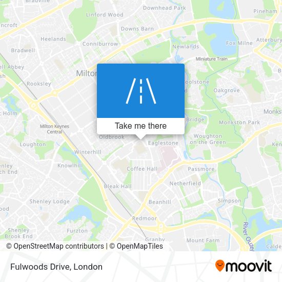 Fulwoods Drive map