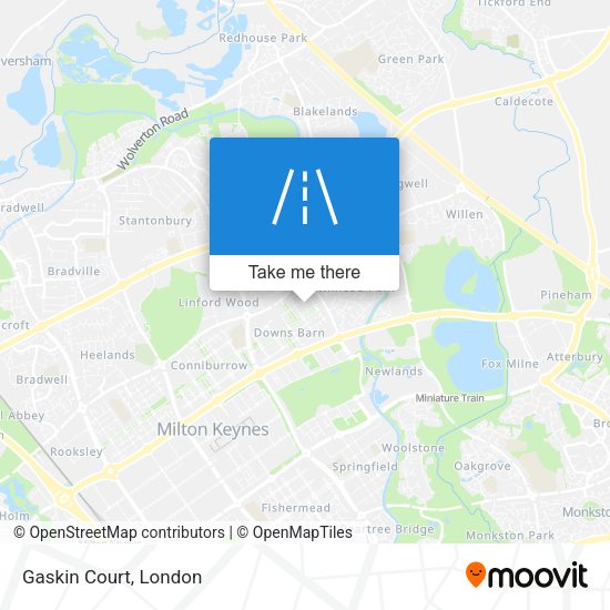 Gaskin Court map