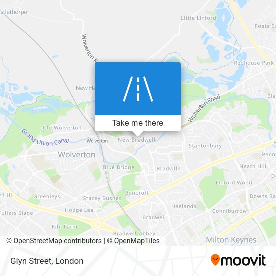 Glyn Street map