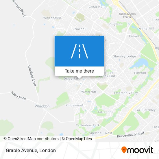 Grable Avenue map