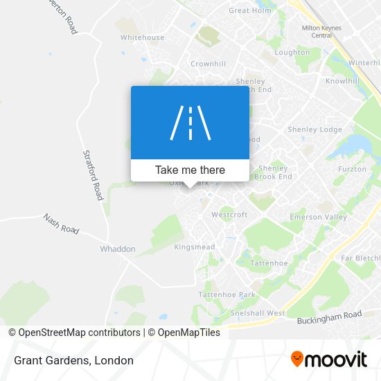 Grant Gardens map