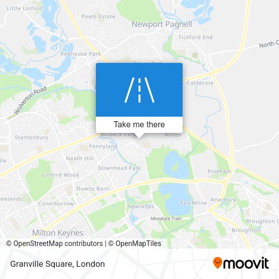 Granville Square map