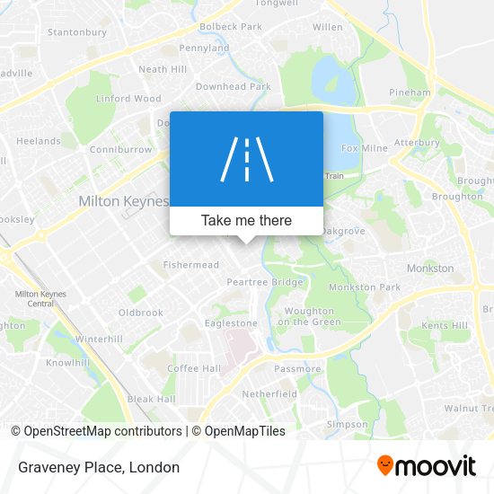 Graveney Place map