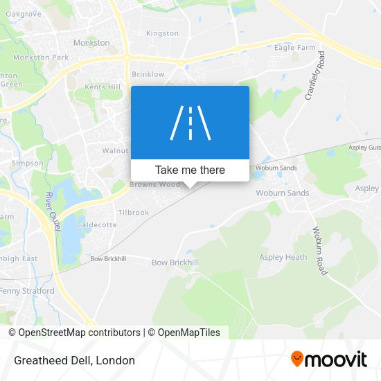 Greatheed Dell map