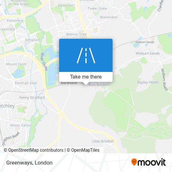 Greenways map