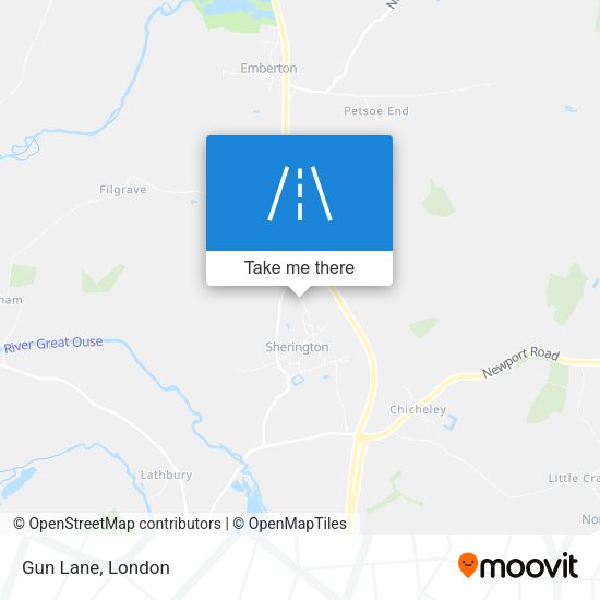 Gun Lane map