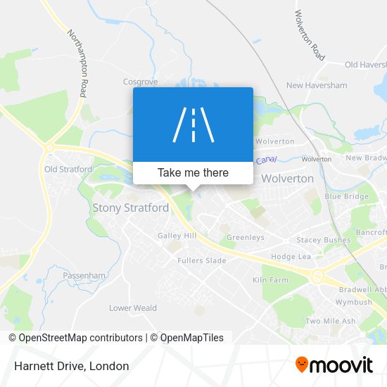 Harnett Drive map