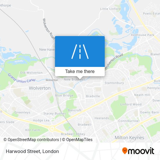 Harwood Street map