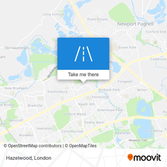Hazelwood map