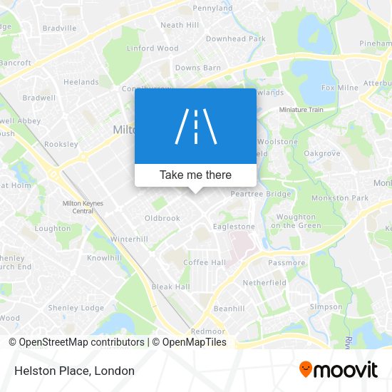 Helston Place map