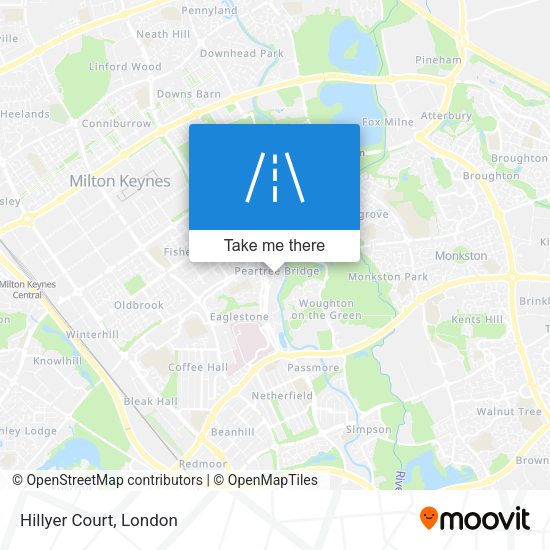 Hillyer Court map
