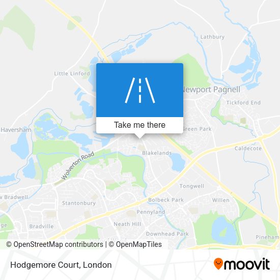 Hodgemore Court map
