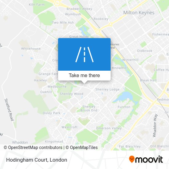 Hodingham Court map