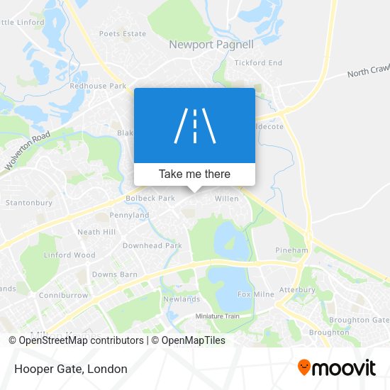 Hooper Gate map