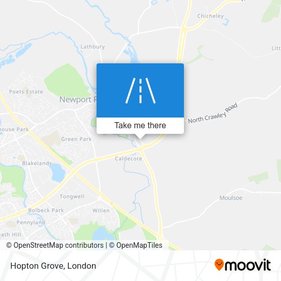 Hopton Grove map