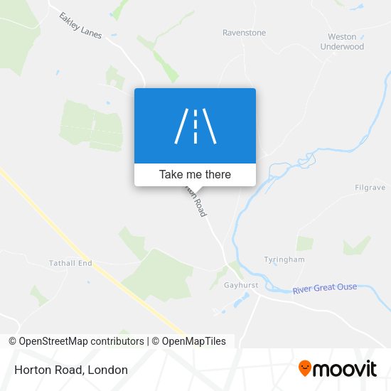 Horton Road map