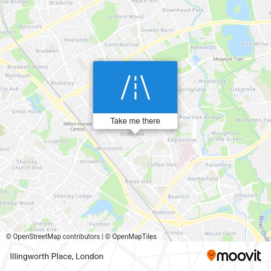 Illingworth Place map