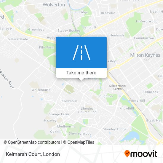 Kelmarsh Court map