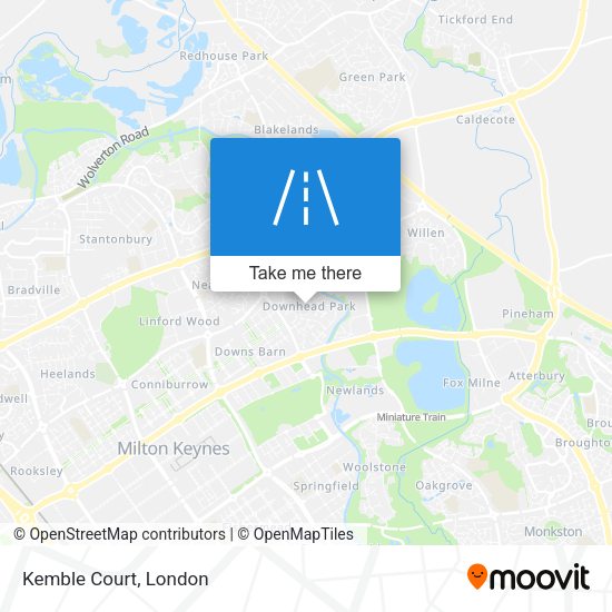Kemble Court map