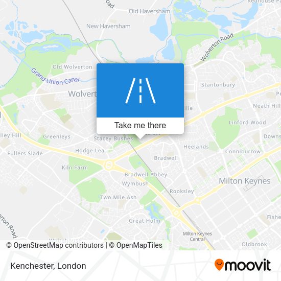 Kenchester map