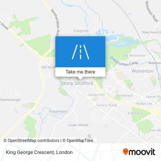 King George Crescent map