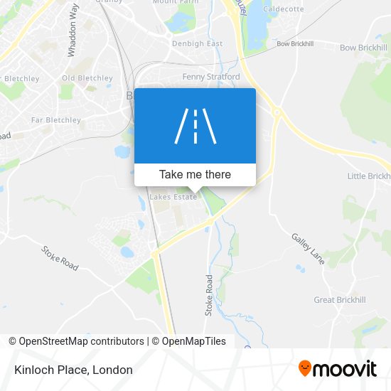 Kinloch Place map