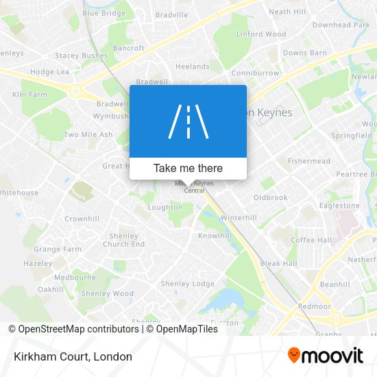 Kirkham Court map