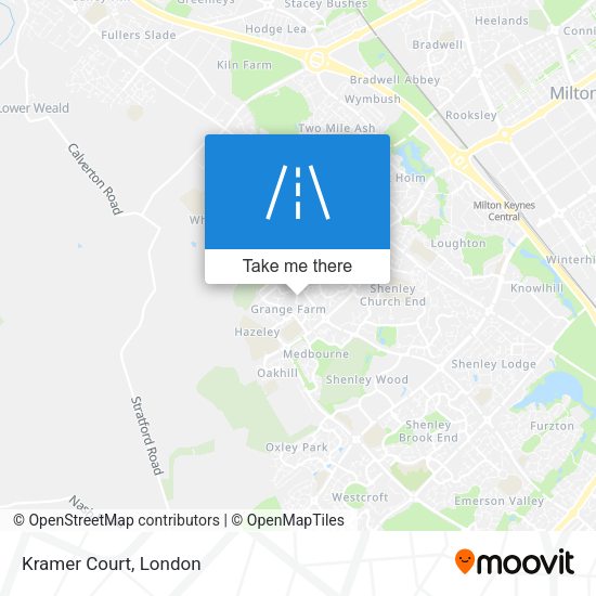 Kramer Court map