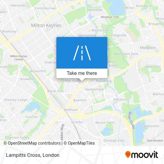 Lampitts Cross map