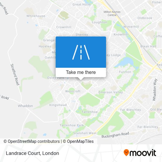 Landrace Court map