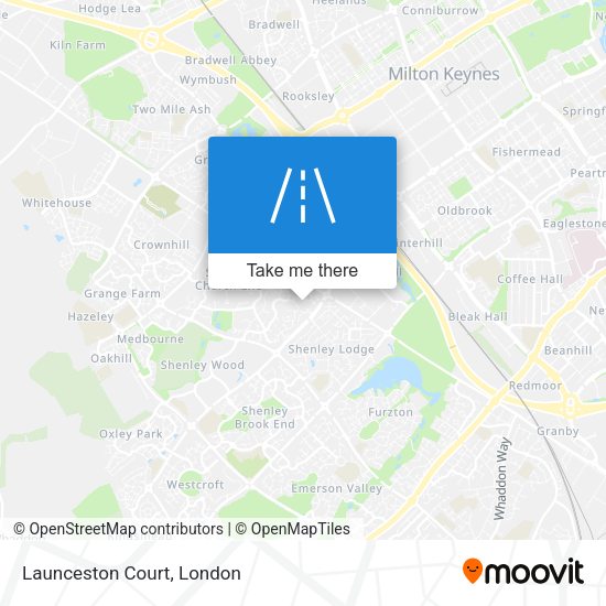Launceston Court map