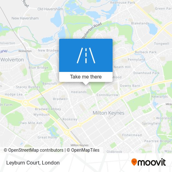 Leyburn Court map
