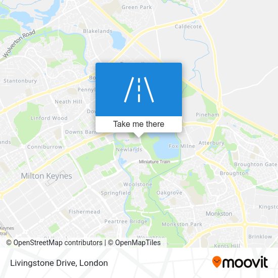 Livingstone Drive map