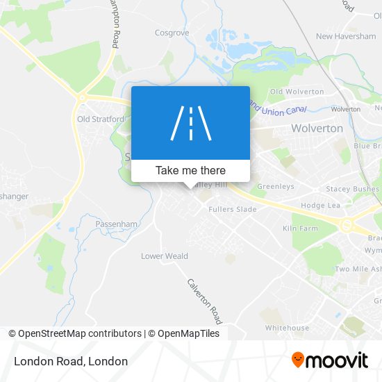 London Road map