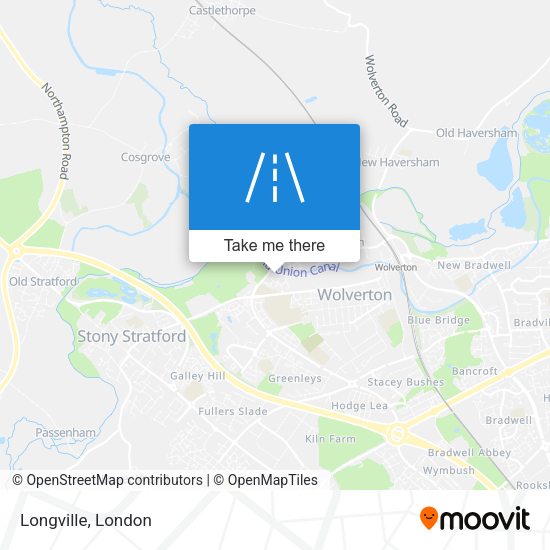 Longville map