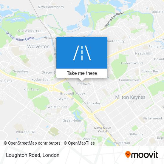 Loughton Road map