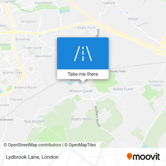 Lydbrook Lane map