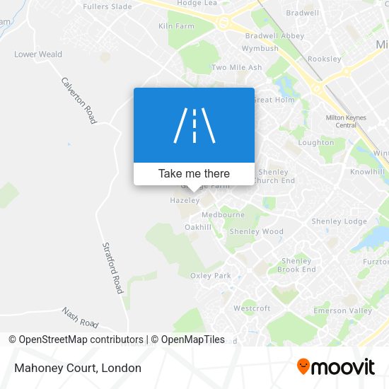 Mahoney Court map