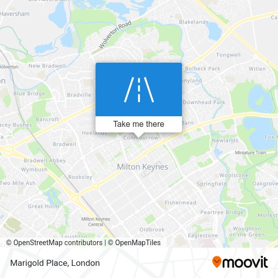 Marigold Place map