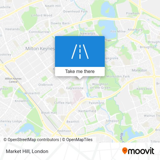 Market Hill map