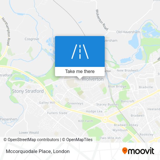 Mccorquodale Place map