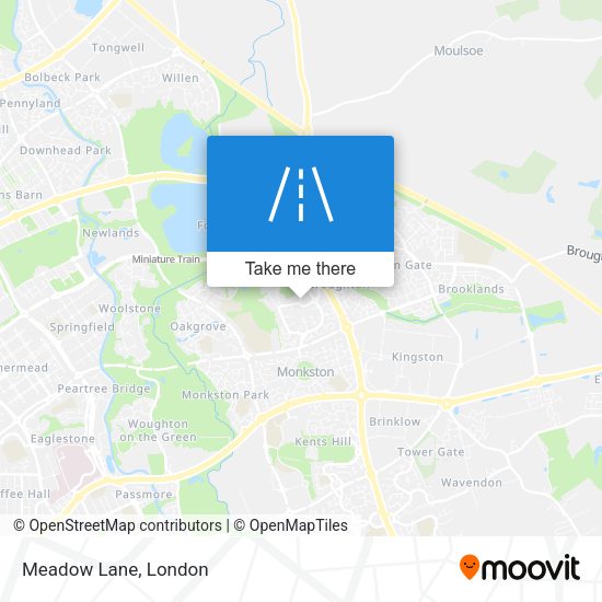 Meadow Lane map