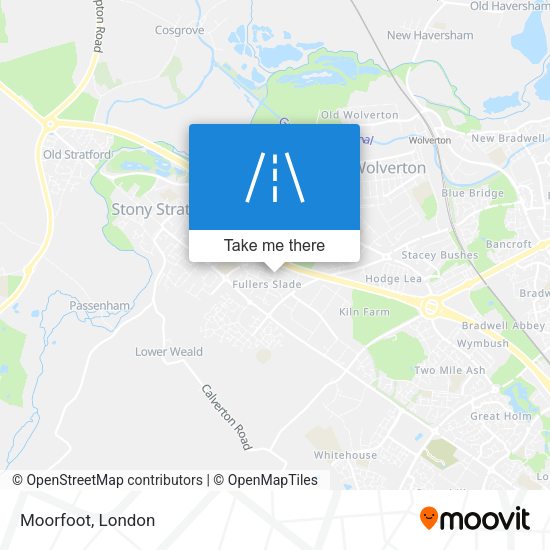 Moorfoot map