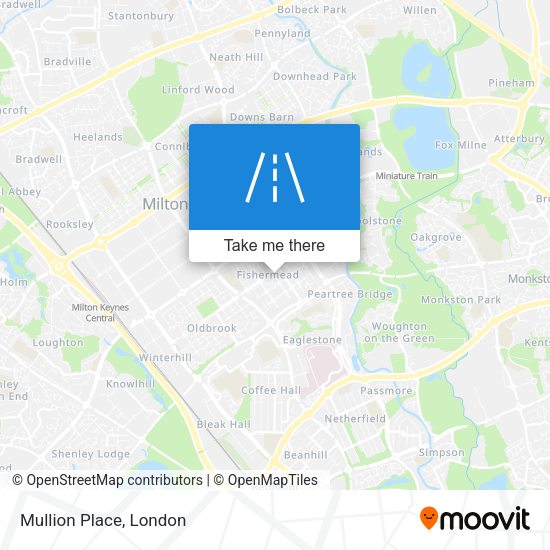 Mullion Place map