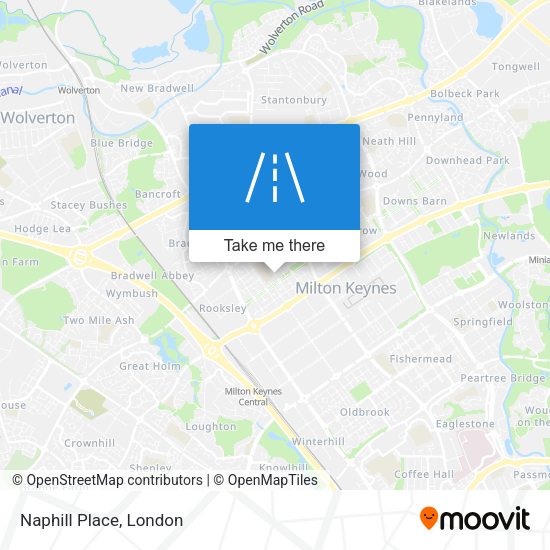 Naphill Place map