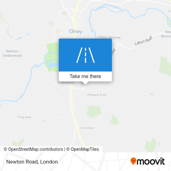 Newton Road map