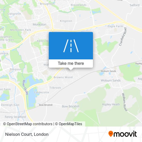 Nielson Court map